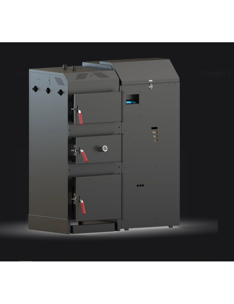 centrala mixta,centrala termica mixta lemn si peleti,centrala lemn peleti