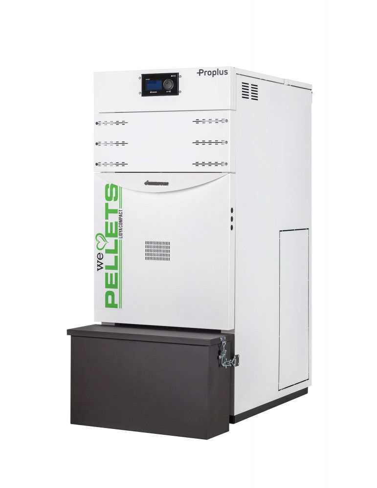 Centrală pe peleți Kozlusan Lidya Compact Pro Plus 25 kW.